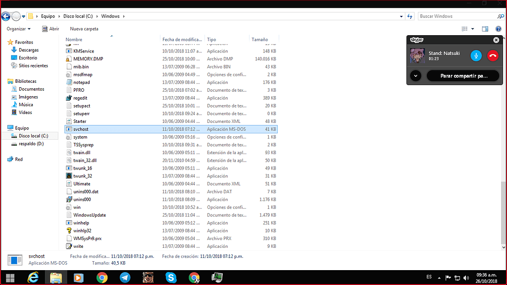 Svchost eliminar malwares forospyware