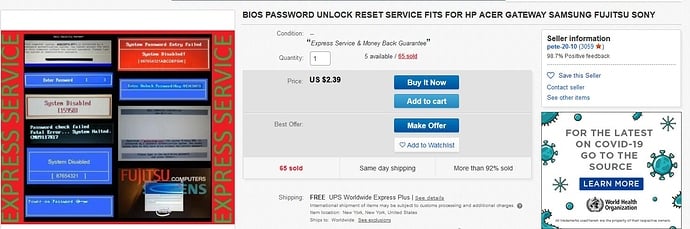 reset bios