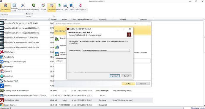 filezilla