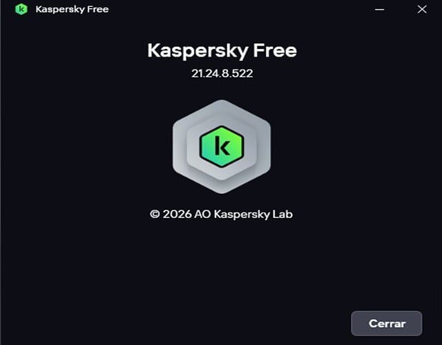 Version Kaspersky Free Antivirus v21.24.8.522-2026