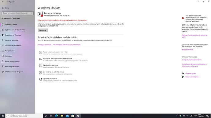 Windows Update 6