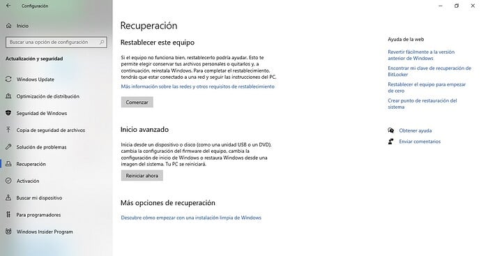 Recuperación